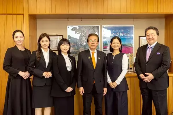 秩序あるインバウンド観光推進委員会がキャンペーン第1弾の秩父市・北堀市長を表敬訪問