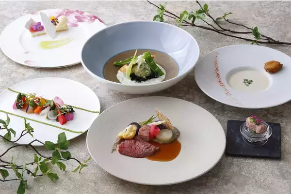 東京マリオットホテル　春の訪れを楽しむ心華やぐディナーコース「Spring Delights」発売