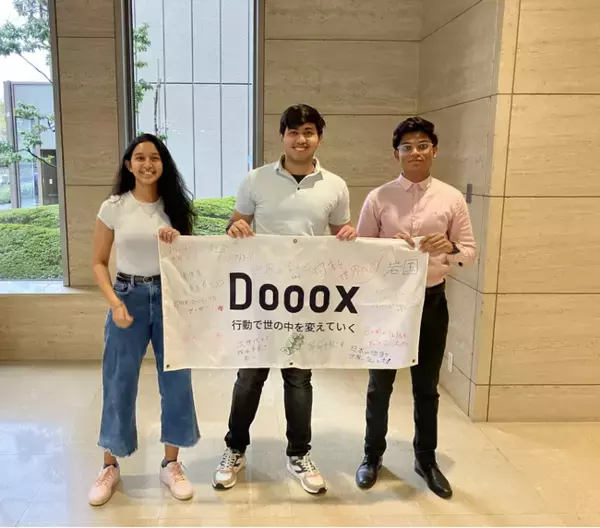 インドの優秀人材の活躍を日本企業でも実現へ、3名のインド工科大学生がDoooxに参画