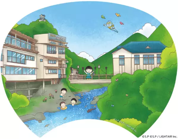 「郡上おどり」に合わせてオリジナルうちわプレゼントキャンペーンを開催！グランドオープンした「さくらももこと郡上八幡」で限定企画を実施