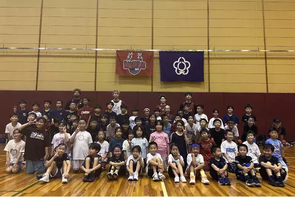 【バンビシャス奈良】天理市でバスケットボール教室を実施