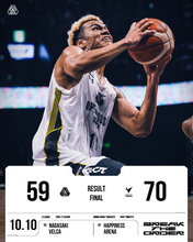 【群馬クレインサンダーズ：試合結果】10/10(土) vs 長崎ヴェルカ りそなグループ B.LEAGUE 2026-27 B.LEAGUE PREMIER リーグ戦