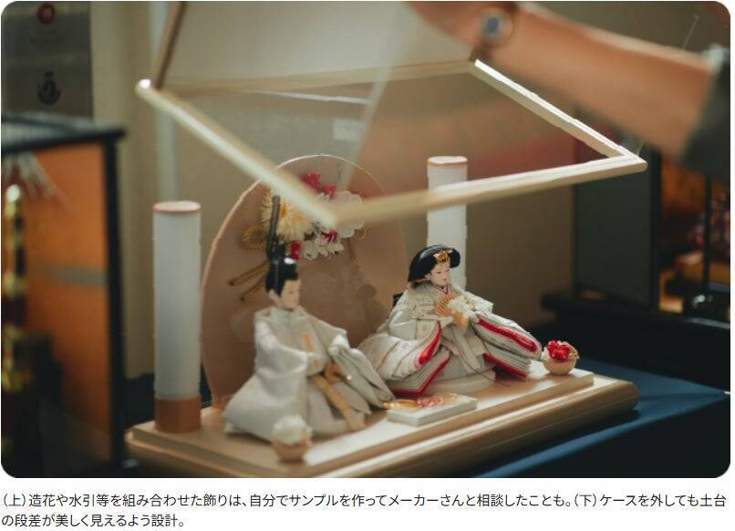 衣装にレース。扇にパール。自由になる節句人形。ーバイヤーの開発への想いを綴るー