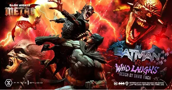 バットマン VS バットマン フー・ラフス！DCコミックス屈指のアートワークを、渾身の造形でジオラマ化