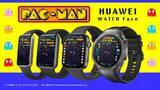 「『パックマン』デザインの、HUAWEI（ファーウェイ）スマートウォッチのオリジナル文字盤を発売します。キャラクターコラボ専門ブランドGARRACKから。」の画像1
