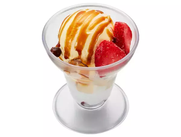 かっぱ寿司「ごちCAFE」×日本橋榮太樓　春のひとときを彩る、 「フルーツみつ豆」と「クリームあんみつパフェ」が 期間限定販売で登場！