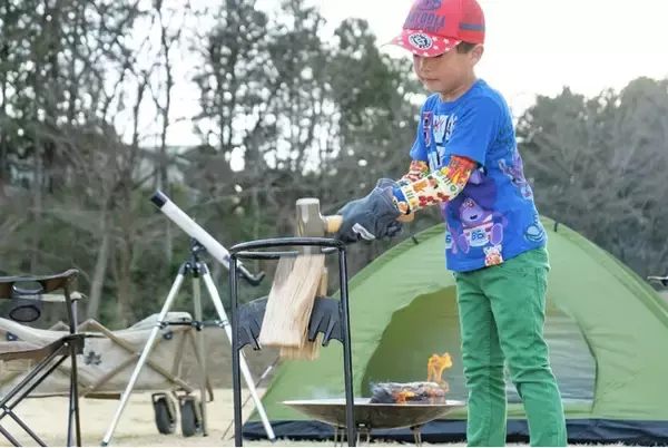 オーパークおごせがお子様のはじめてのアウトドア体験を応援。宿泊プラン「アウトドアデビューパック」販売開始