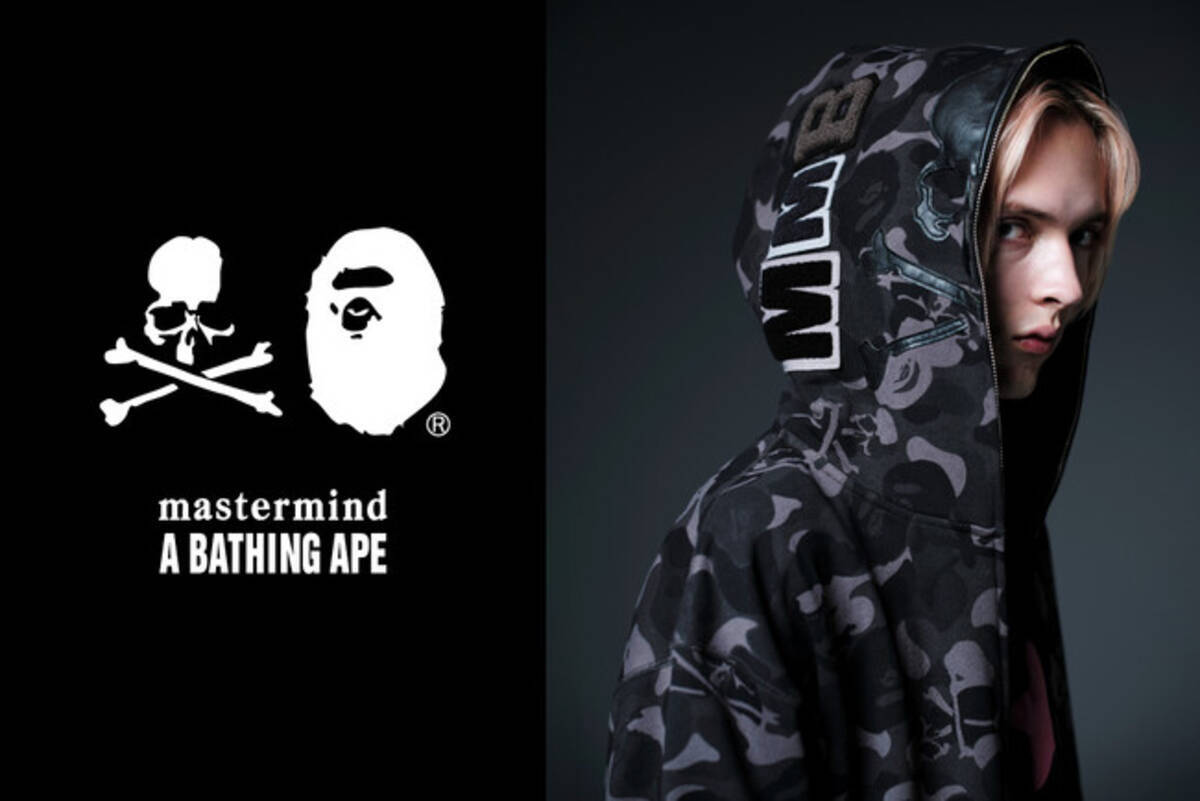 A BATHING APE(R)×mastermind JAPAN」伝統染色“注染”とストリートを 