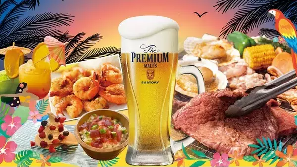 【ホテルグランヴィア広島】毎年好評のBBQガーデンを今年も開催！～駅直結、ホテル屋上で味わうBBQとハワイアン～