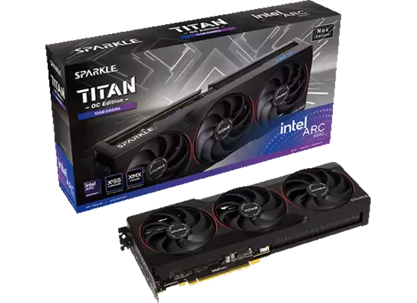SPARKLEから、Intel Arc B580 トリプルファン搭載 オーバークロックグラフィックボード『SB580TB-12GOC』発売