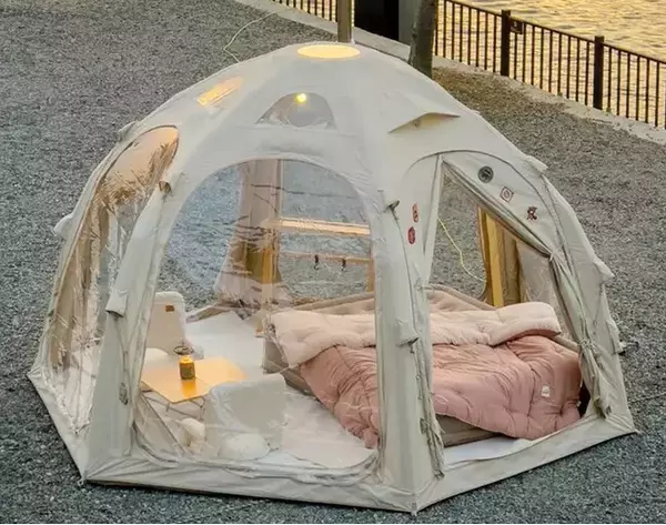 「coody「coodyエアテントAurora Mini」公式サイトにて一般販売開始」の画像