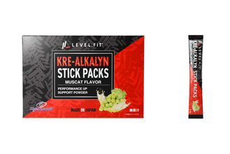 【新発売】水がいらない“食べるクレアチン”「クレアルカリン(R)顆粒 マスカット風味」がLEVEL.FITから発売したことをお知らせいたします。