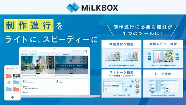 クリエイティブに特化したコミュニケーションツール「MiLKBOX」TOKYO CREATIVE COLLECTION出展