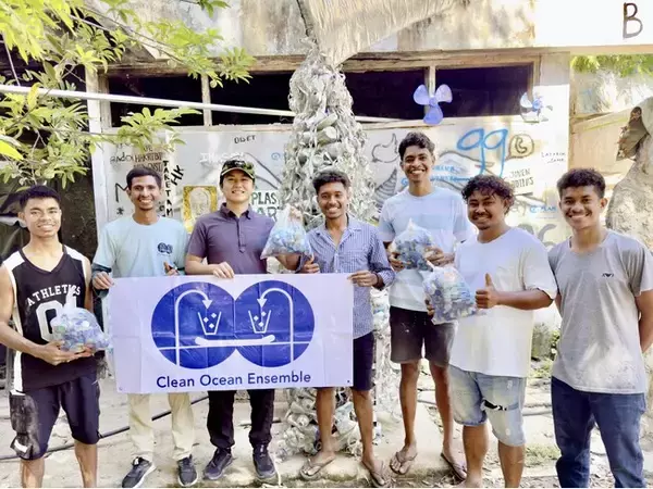 NPO法人クリーンオーシャンアンサンブル、東ティモールの海洋ごみを現地アーティストへ提供