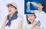 「酷暑対策に！“巻ける氷のう”と“氷水ミスト”でクールダウン！「hieru スカーフ氷のう」「hieru スプレー氷のう」発売」の画像1