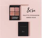 「＜&be（アンドビー）＞大人気4色アイカラーパレットに春の表情を温かく彩るミルキーロゼカラーが限定登場！」の画像1