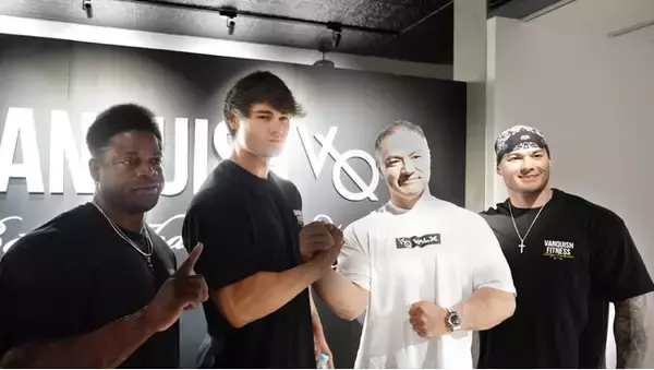 海外からの豪華アスリートを招待した、アパレルブランド「VANQUISH FITNESS」のトークイベントに山本義徳氏が登壇