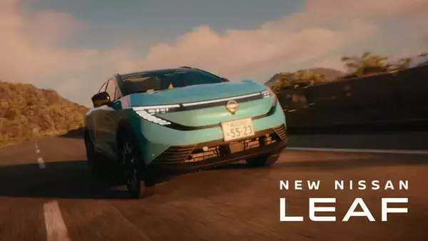 3代目「日産リーフ」CM内CG制作にダイナミックマッププラットフォームの高精度3次元地図データを活用