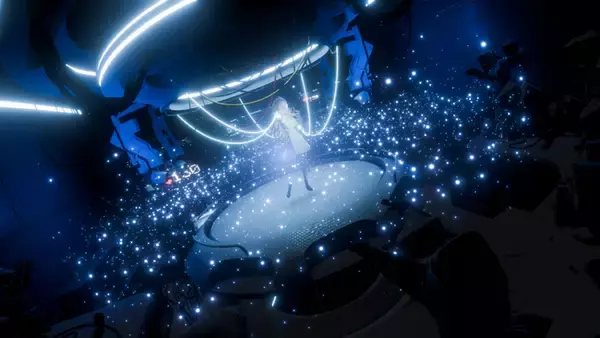 「【VRChat】バーチャルアーティスト「月白 累」単独ライブ『latent』熱狂に終わったライブを『事後解析用補完ログ』として４月５日再上映」の画像