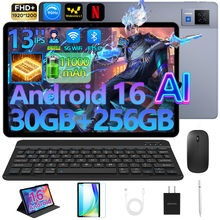 【Amazonプライムデー42％OFF限定】豪華5点アクセサリー付き DOOGEE U13 AIタブレット 13インチ大画面×Android 16×256GB ROMが42％OFFで27,455円！