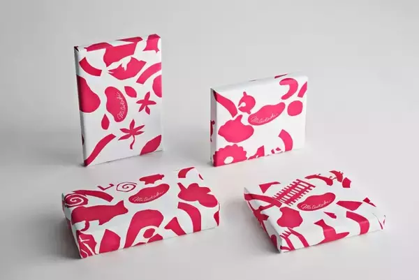 全24種！小学校などで実施の教育プログラムの一環で、全国の三越に児童デザインの「包装紙」が登場。メタバース空間のバーチャルギャラリーでも展示