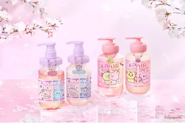 「&honey（アンドハニー）」と「&PAIR（アンドペア）」が韓国発のキャラクター「チェゴシム」と初コラボ！桜限定デザインで2025年11月26日（水）より数量限定発売
