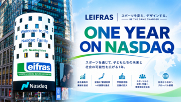 リーフラス、Nasdaq上場1周年2026年上期、売上・利益がFY2025以降の同期比較で過去最高を更新