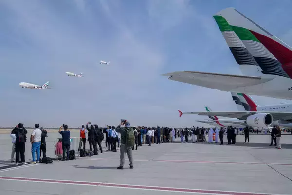 エミレーツ航空、成長を支える戦略的投資とワンランク上を飛びつづけるイノベーションを披露し、ドバイ・エアショーを締めくくる