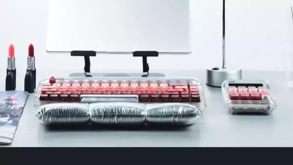 三陽合同会社、Lofree DOTシリーズの新色：Lipstickキーボード＆テンキーパッドの日本国内販売開始