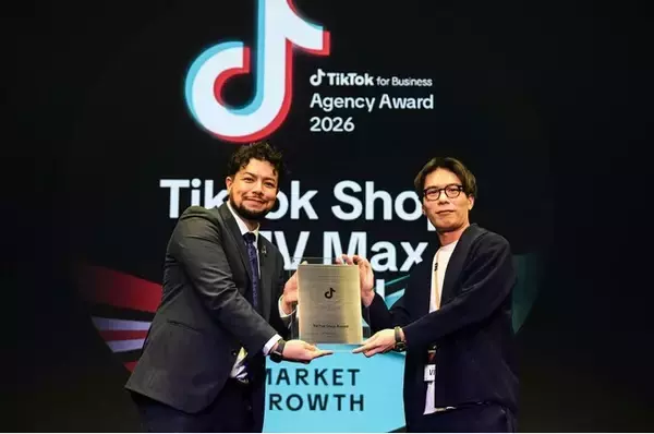 AnyMind Group、「TikTok for Business Japan Agency Awards 2026」にて「TikTok Shop GMV Max Award」受賞