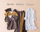 「メディカルアパレルブランド「クラシコ」オトナミューズ×梨花とのトリプルコラボによる医療従事者を応援するメディカルユニフォームを3月28日(火)発売」の画像1