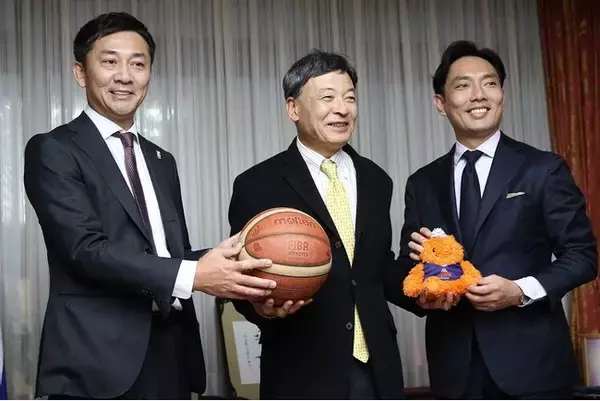 Bリーグチェアマンが静岡市長を表敬訪問しました