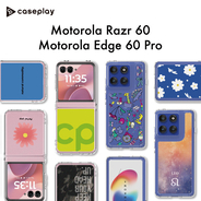 「motorola razr 60・Edge 60 Pro」のスマートフォンケースが、caseplayにて販売開始！5000以上の豊富なデザインから自分にピッタリのスマホケースを見つけよう！