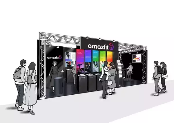 出荷台数世界第3位のスマートウォッチブランドAmazfit、「第8回ウェアラブルEXPO」に出展