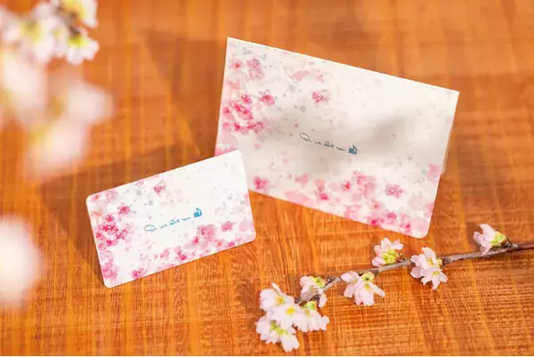 【キル フェ ボン】桜が舞う春の情景を一枚に込めて。春の大切な瞬間に寄り添う、初の桜デザイン ギフトカード登場！