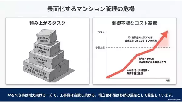 マンション修繕積立金の不足問題をAIで解消　長期修繕計画を根本から見直す新サービス「AI修繕ドクター」を提供開始