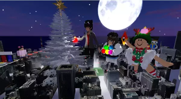 Robloxゲーム「ミステリアスオービー」に巨大ツリーが出現！クリスマスツリーを飾る「オーナメント」を大募集