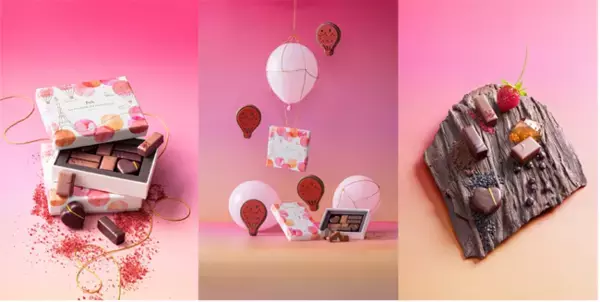 ラ・メゾン・デュ・ショコラの2025年バレンタインコレクション「パリ サンヴォール-心舞い上がるパリ-」が2025年1月中旬より発売