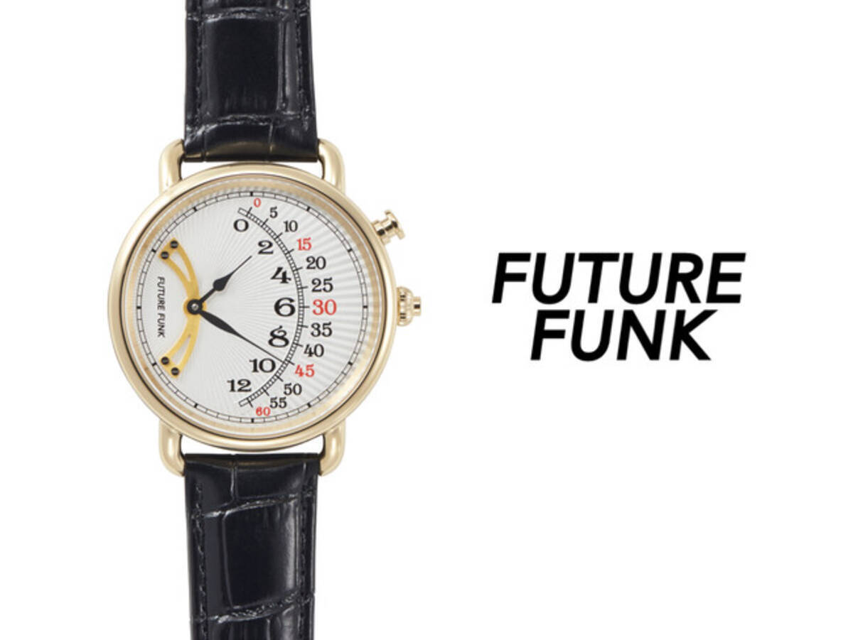 ローラーデジタルウォッチ「FUTURE FUNK(フューチャーファンク)」から 