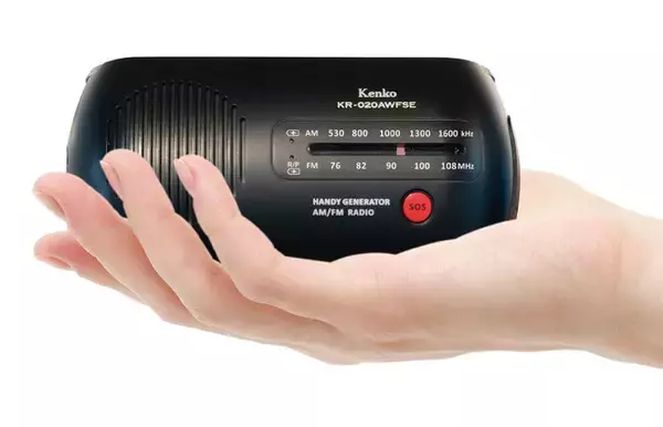 普段も災害時も役に立つ多機能防災ラジオ「多機能防災ラジオ KR-020AWFSE」