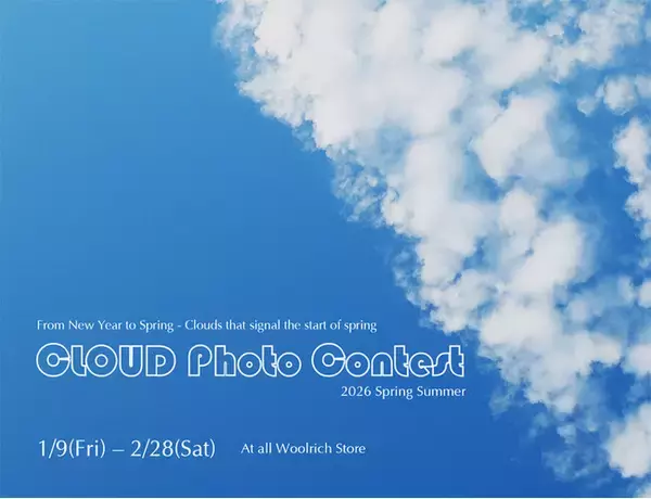 「【WOOLRICH】雲をテーマに参加型フォト企画「WOOLRICH CLOUD PHOTO CONTEST」を開催」の画像