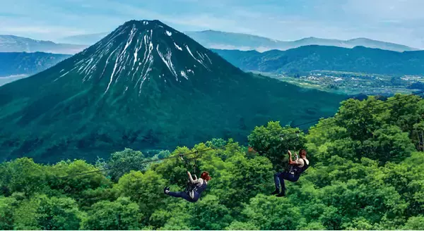 世界最大級のジップライン「HANAZONO ZIP WORLD」がニセコHANAZONOリゾートに誕生