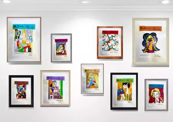 ピカソの世界を、紅茶に映して ― アートのような９つのフレーバーティー