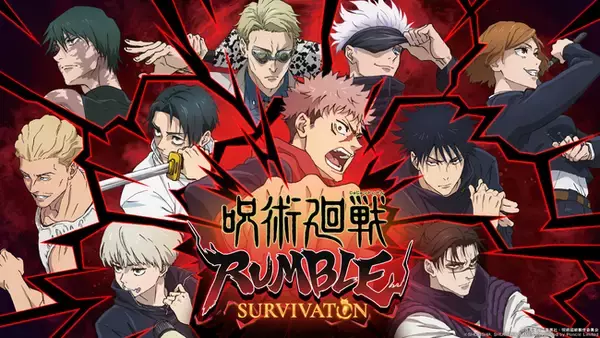 『呪術廻戦 RUMBLE: SURVIVATON』のMAPPA描きおろしイラスト使用の新キービジュアルをお披露目！羂索・禪院直哉のボス情報も解禁！