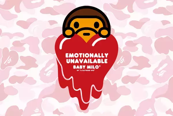 A BATHING APE(R) × EMOTIONALLY UNAVAILABLE