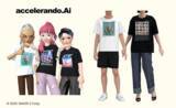 「生成AIと人によるデザインファッションコンテスト「accelerando.Ai CONTEST #11 - Tshirts」受賞20作品がリアルクローズとZEPETOアイテムにて同時販売開始！」の画像1