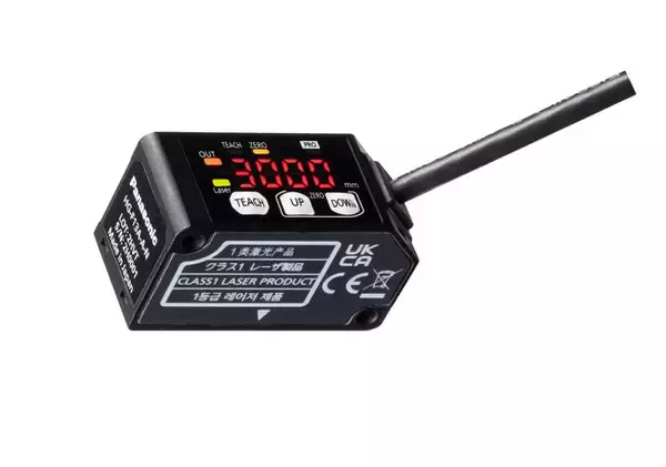 TOF方式で3 m検出可能 業界最小クラス「長距離レーザ測距センサHG-F1シリーズ」発売