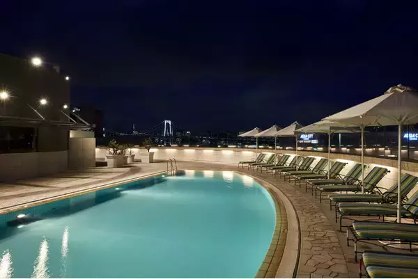 【グランドニッコー東京 台場】「テラスプール ナイトタイム入場券付宿泊プラン」「レストラン＆プール プラン」2024年6月28日（金）より販売開始