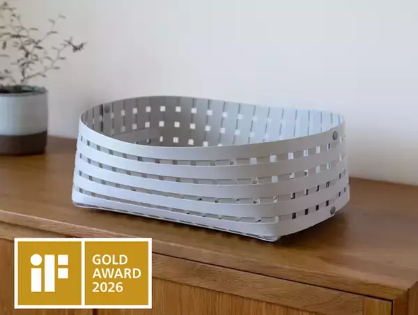 バンドシー株式会社の製品「Bandc Basket」が、iF DESIGN AWARD 2026 において最高位の Gold を受賞！