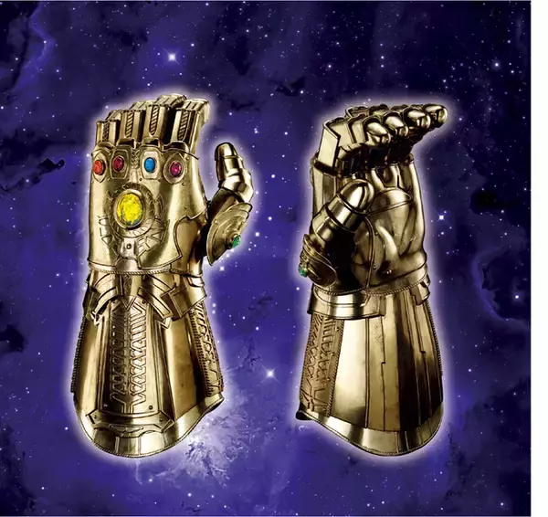 サノスの究極兵器を超ビッグサイズで組み立てる『インフィニティ・ガントレットをつくる』 ウェブ限定発売